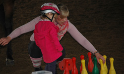 Die Therapiestunde wird vorbereitet